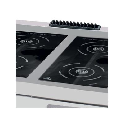 Maxima Indukční sporák Premium - 4 hořáky - elektrický - dvojitá jednotka - hloubka 90 cm |  09398556